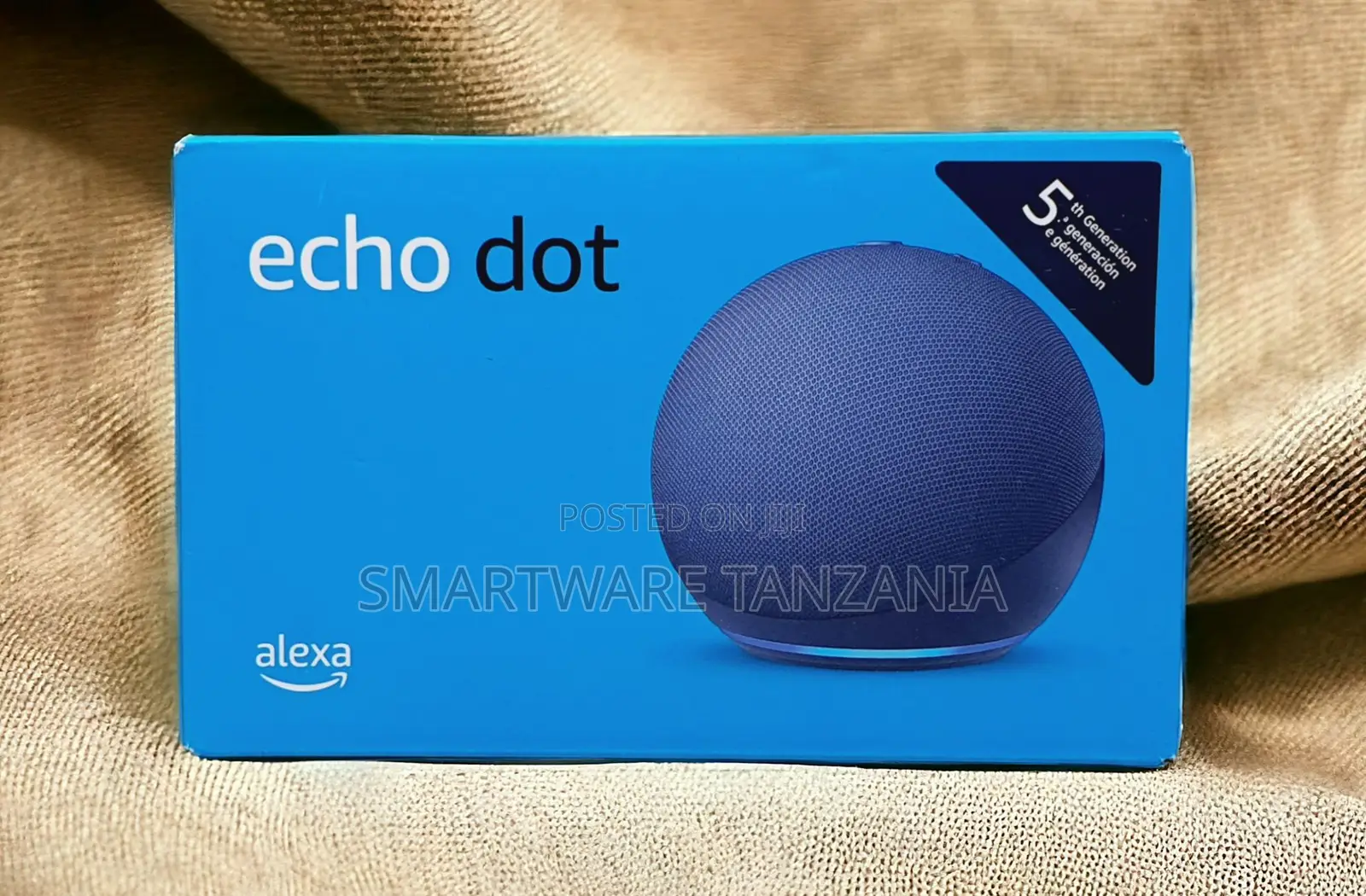 Amazon Echo Dot 5th Gen Blue Smart Speaker With Alexa New