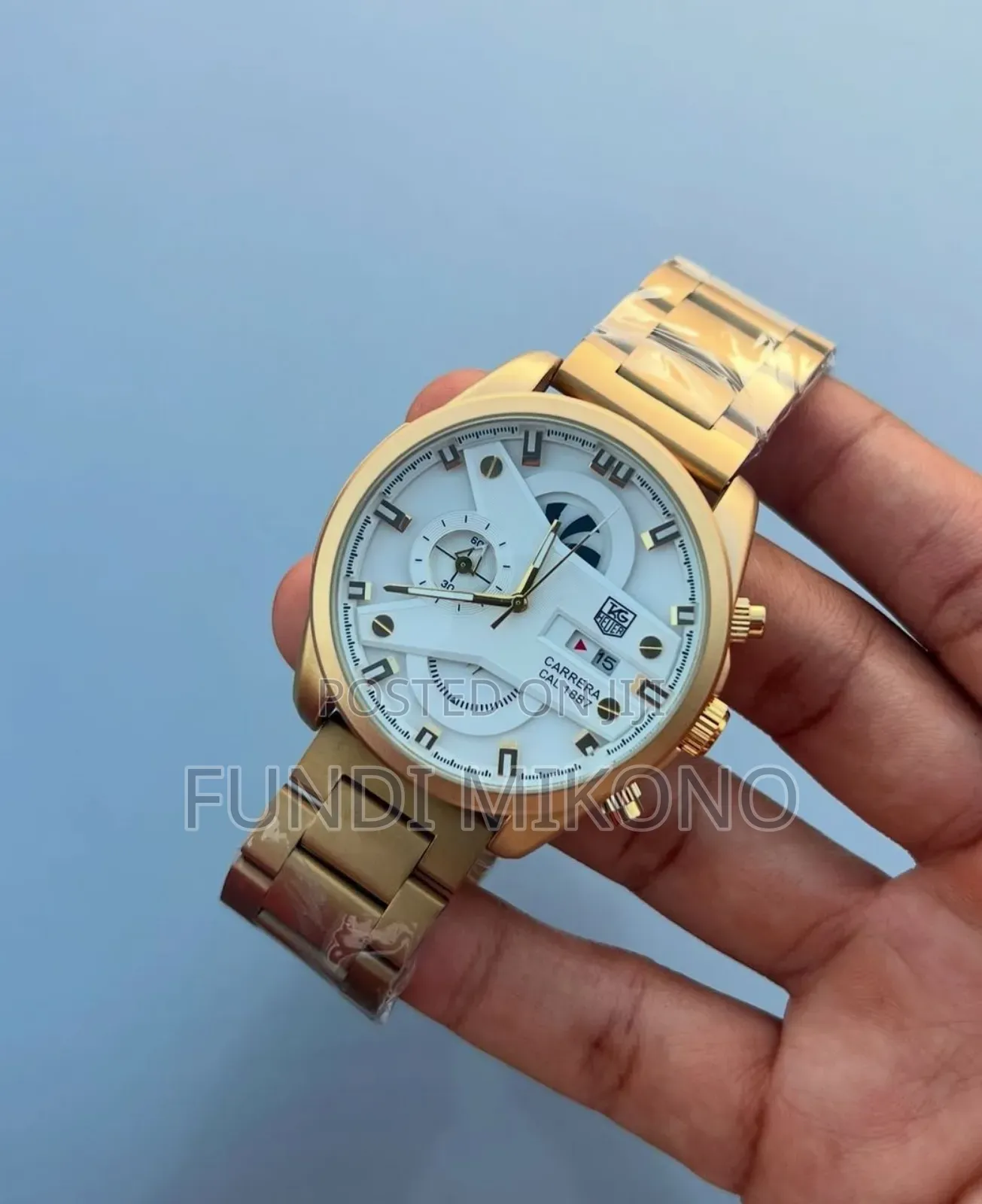 Carrera Goldwhite Watch