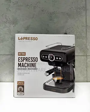 Lepresso Lp012 Retro Espresso Machine 15 Bar With Steamer