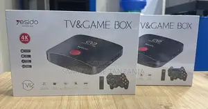Yesido Tv12 Smart Tv and Game Box With Dual Controllers Console