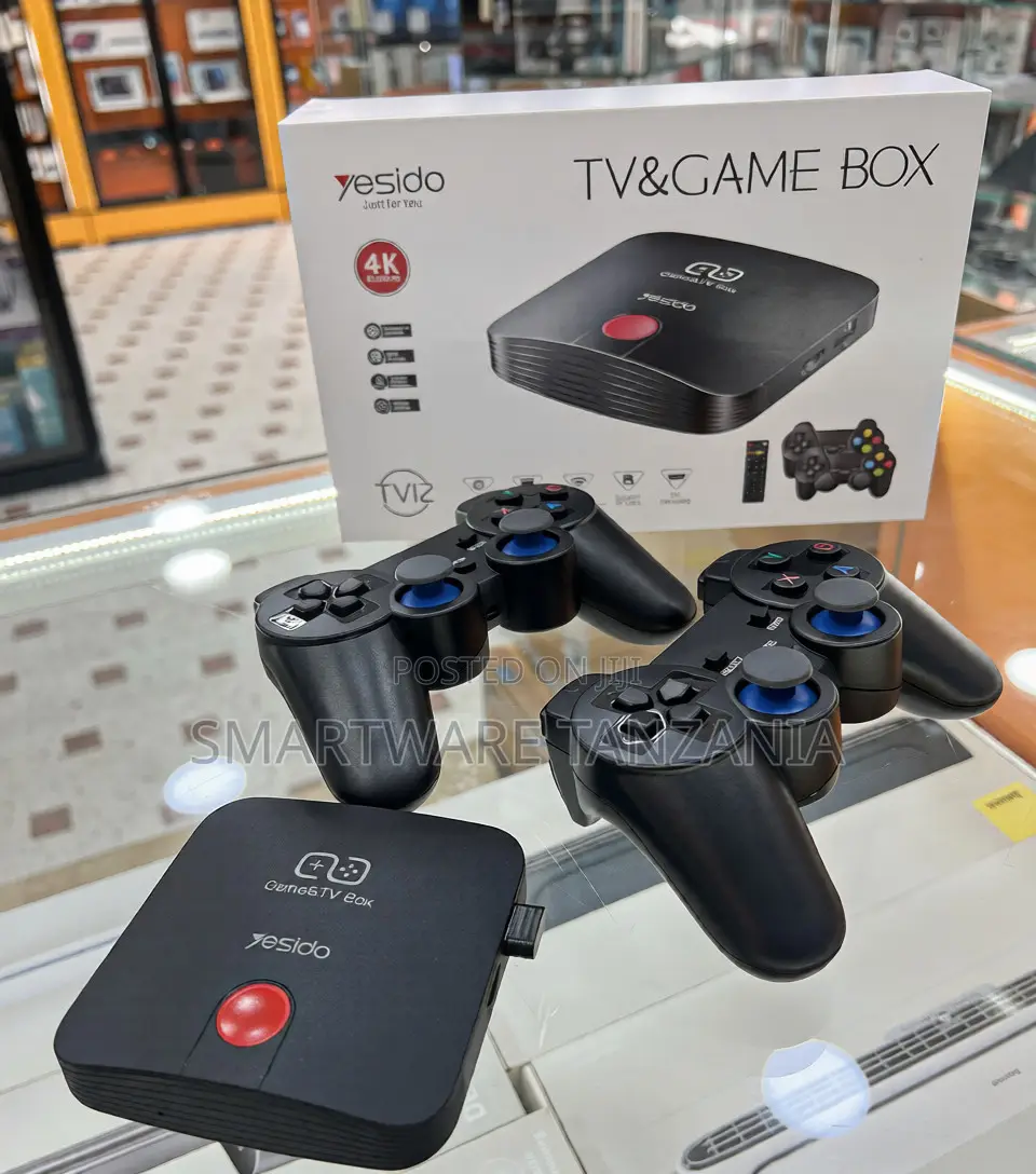 Yesido Tv12 Smart Tv Gaming Box With Dual Wireless Controllers