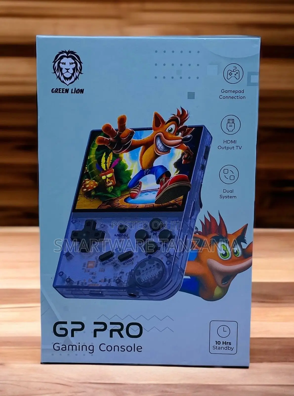 Green Lion Gp Pro Handheld Gaming Console Hdmi Dual System