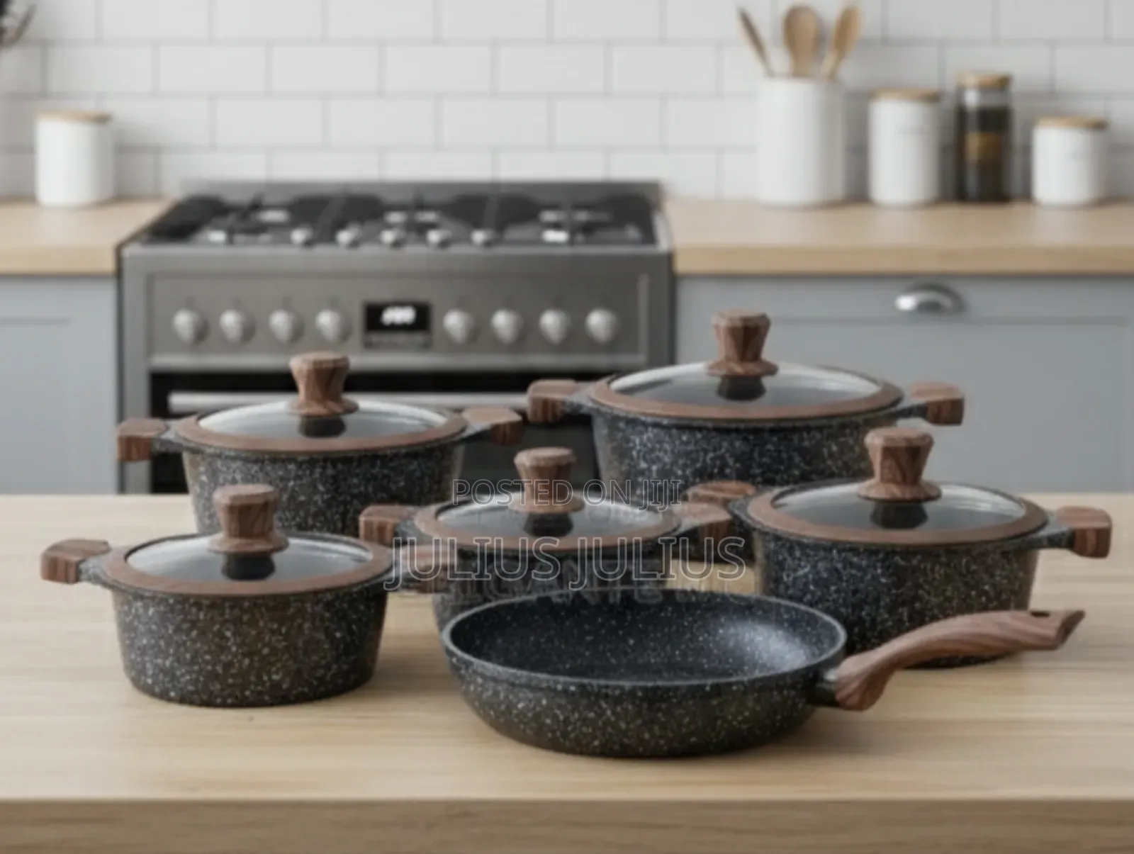 Granite Cookware Set 10 Pieces