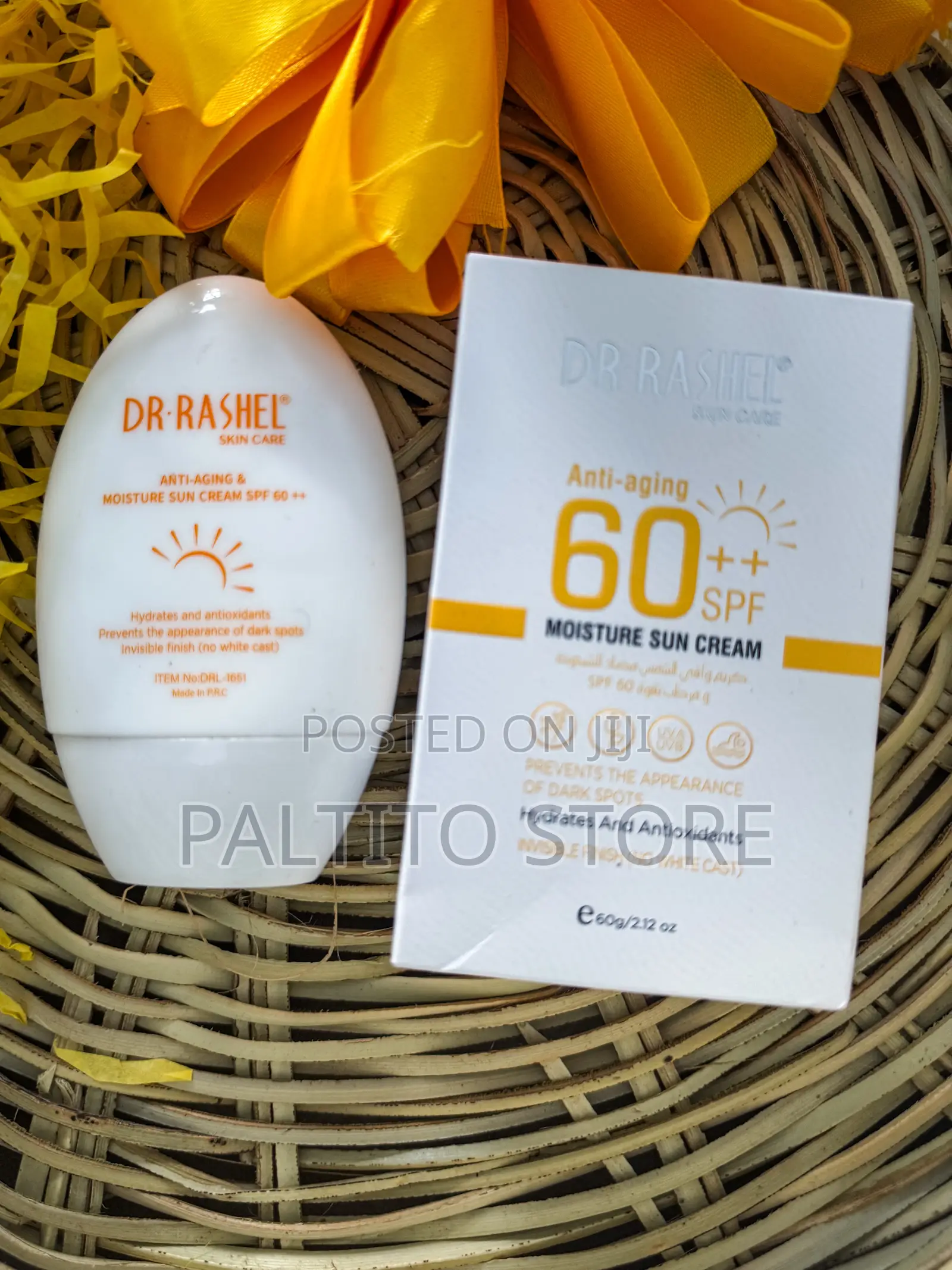 Dr Rashel Anti-Aging Moisture Sun Cream SPF 60++.