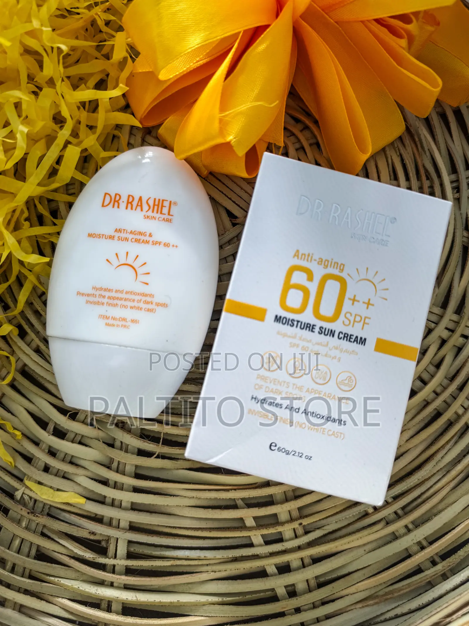Dr Rashel Anti-Aging Moisture Sun Cream SPF 60++.