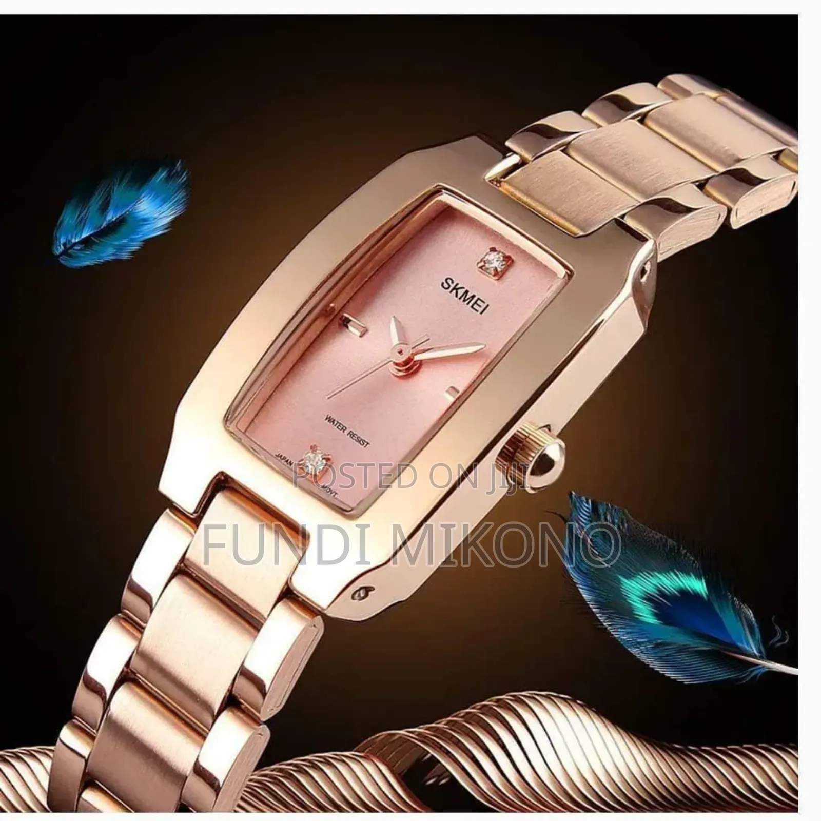 Skmei Pretty Rosegold Watch
