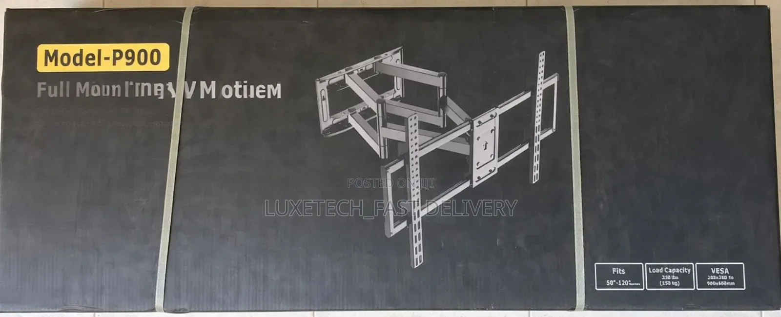 Heavy Duty P900 Full Motion Tv Wall Mount 50" - 120" Bracket