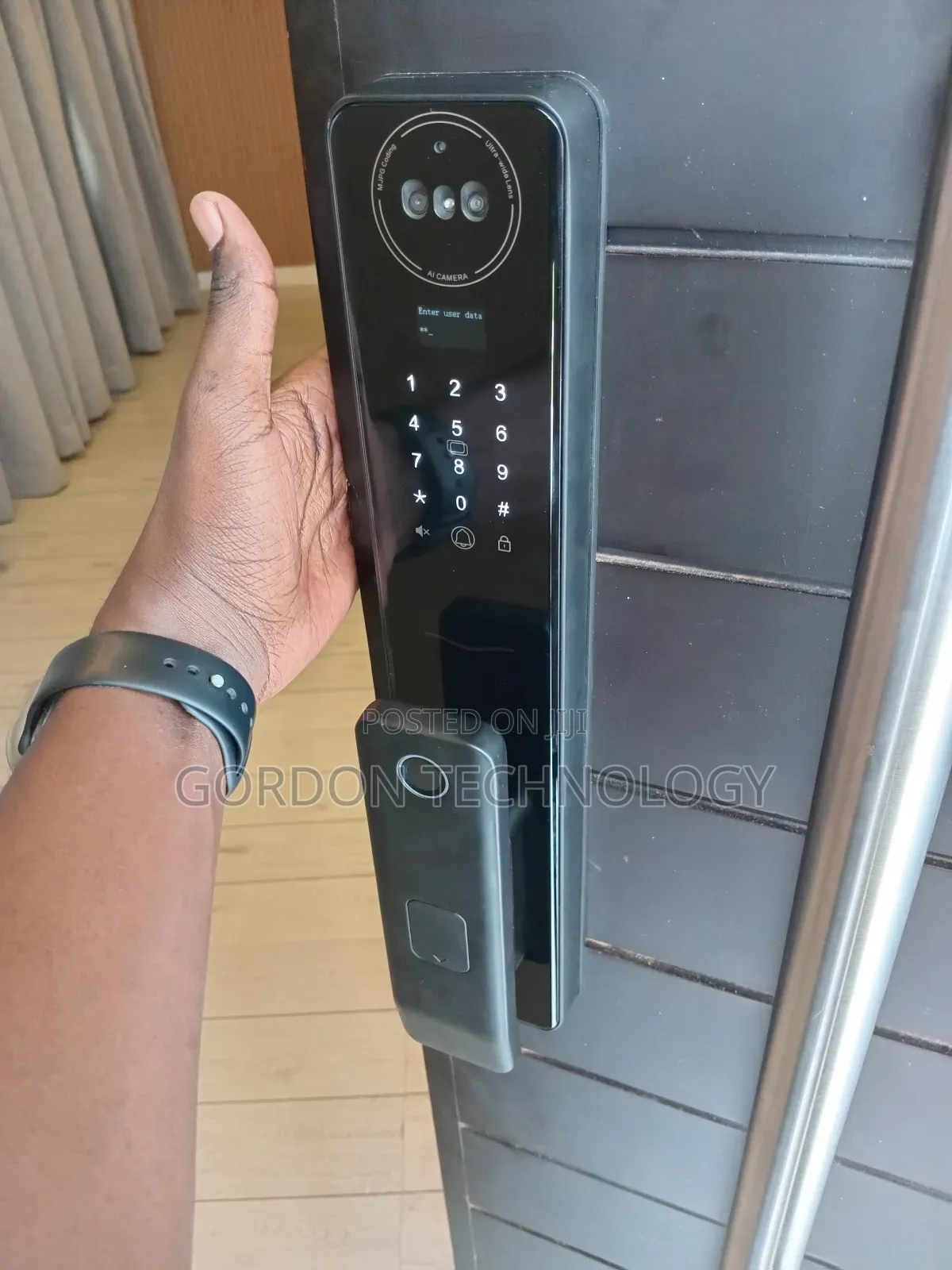 Smart Lock Face Registration Palm