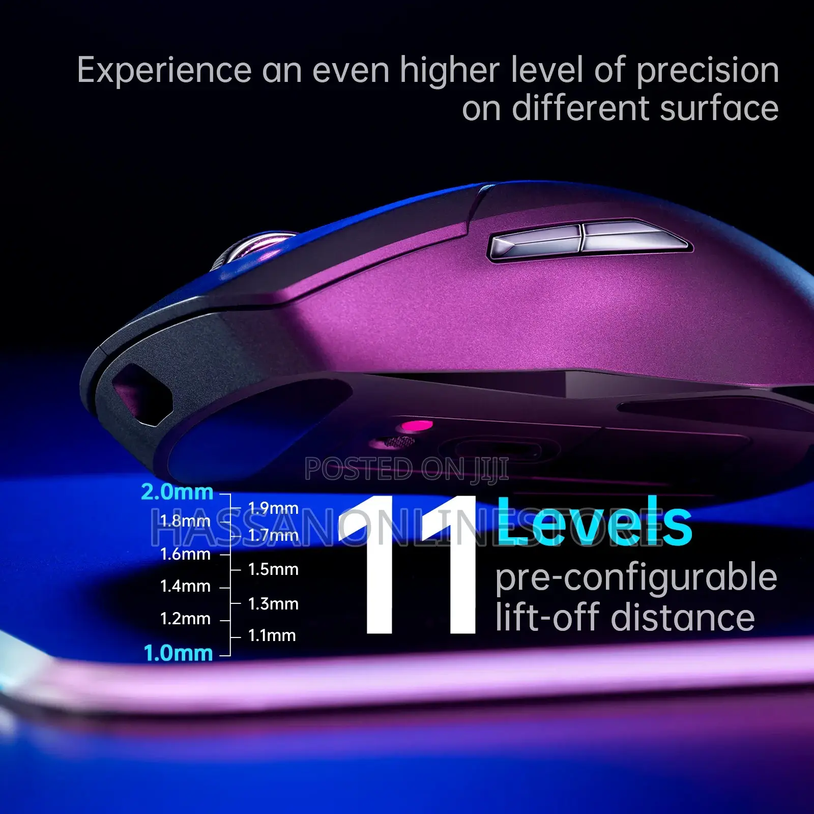 Rapoo Vt9pro- Wireless Gaming Mouse With Paw3398 Sensor