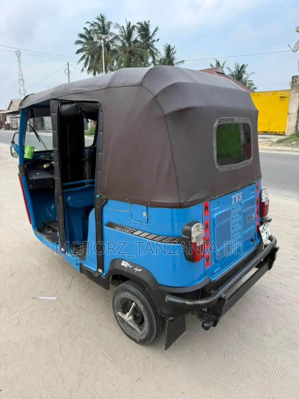 TVS King Deluxe Plus iTouch Start 2023 Blue