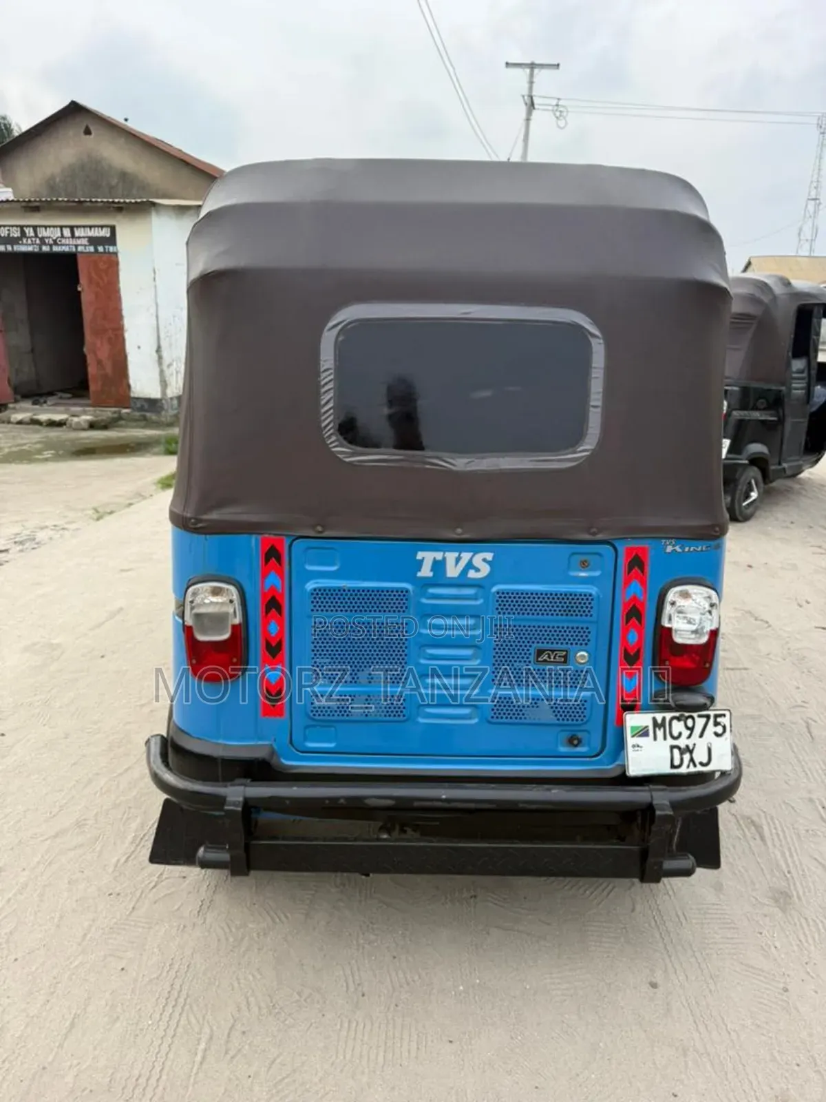 TVS King Deluxe Plus iTouch Start 2023 Blue