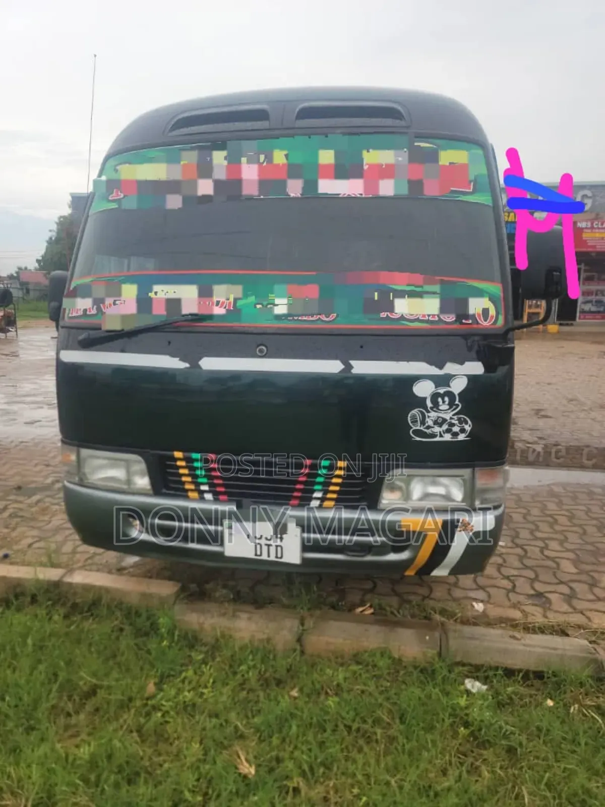 Toyota Coaster 2003 Black