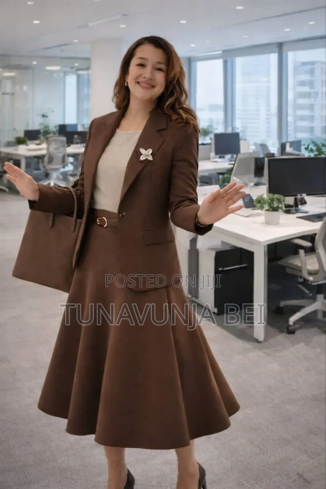 Two Piece Long Suit Classic for Ladies 