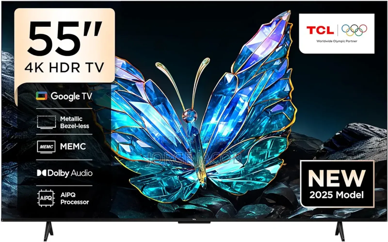 TCL 55v6c Television 55 Inch Smart Tv Uhd HDR 10+ Gaming Google