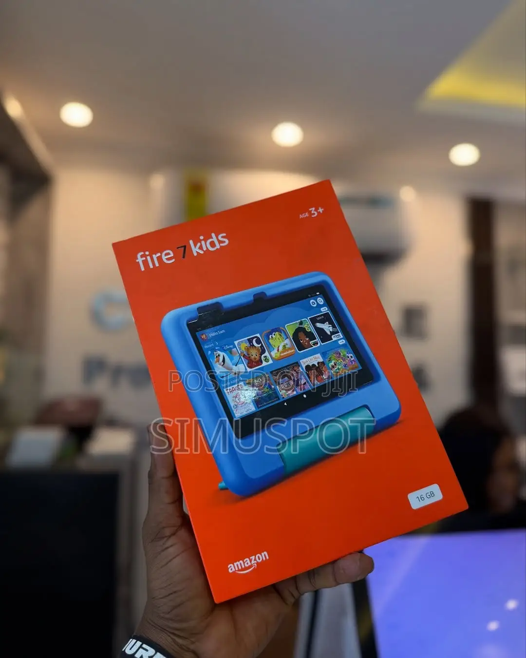 New Amazon Fire 7 Kids Edition 2019 16 GB Blue