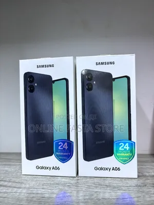 New Samsung Galaxy A06 64 GB Black