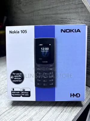 New Nokia 105 Black