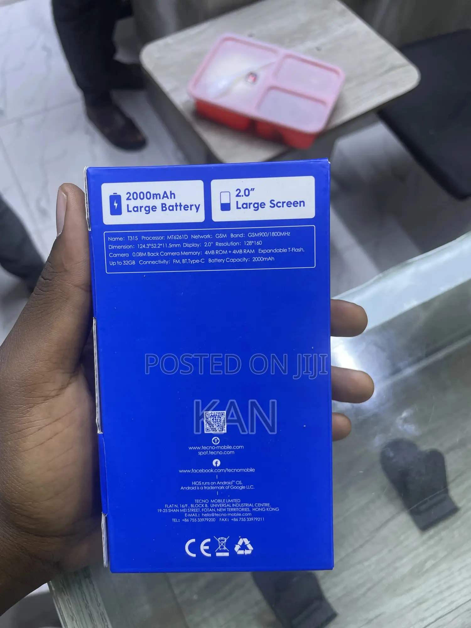 New Tecno T315