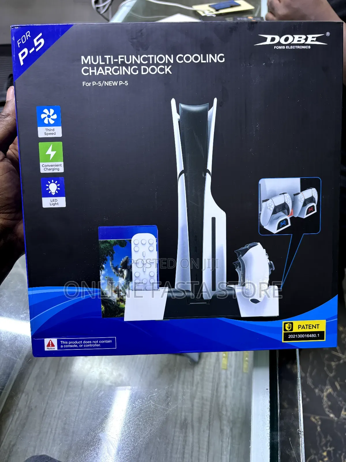 Multi-Function Cooling and Charging Dock