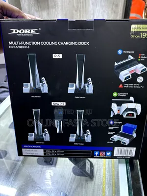 Multi-Function Cooling and Charging Dock
