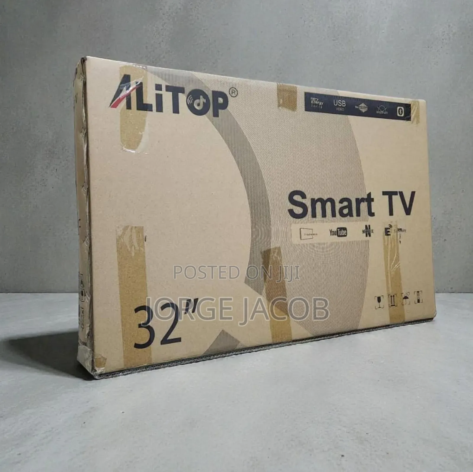 Alitop Frameless Smart Tv 32 Inch With an Ultra-Thin, Borderless