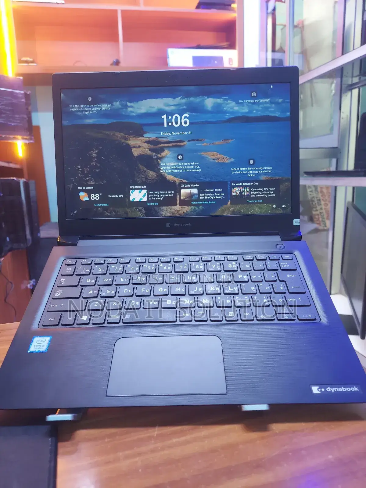New Laptop Toshiba Dynabook R634/M 8GB Intel Core i5 SSD 256GB