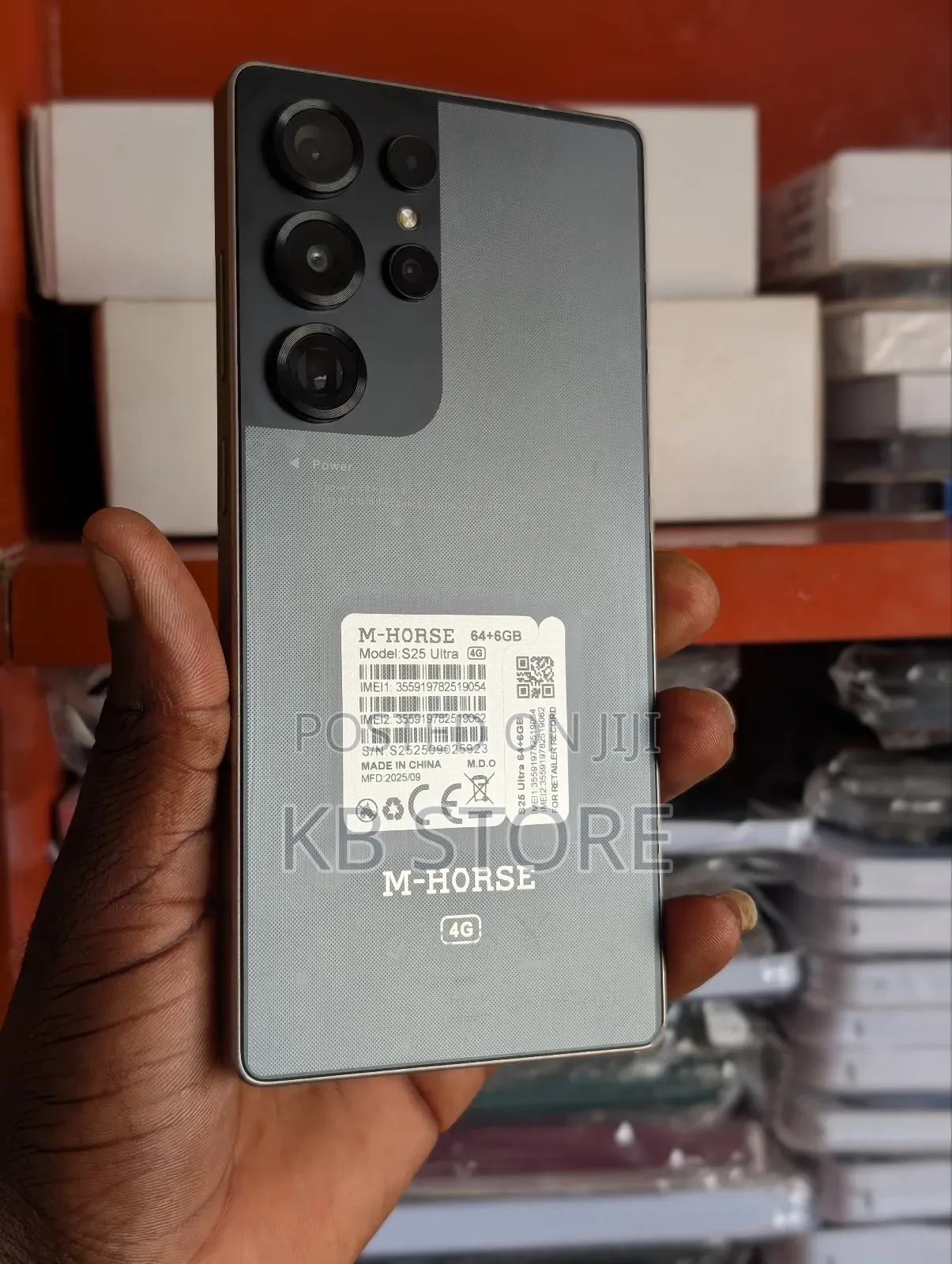 New M-Horse S80 64 GB Black