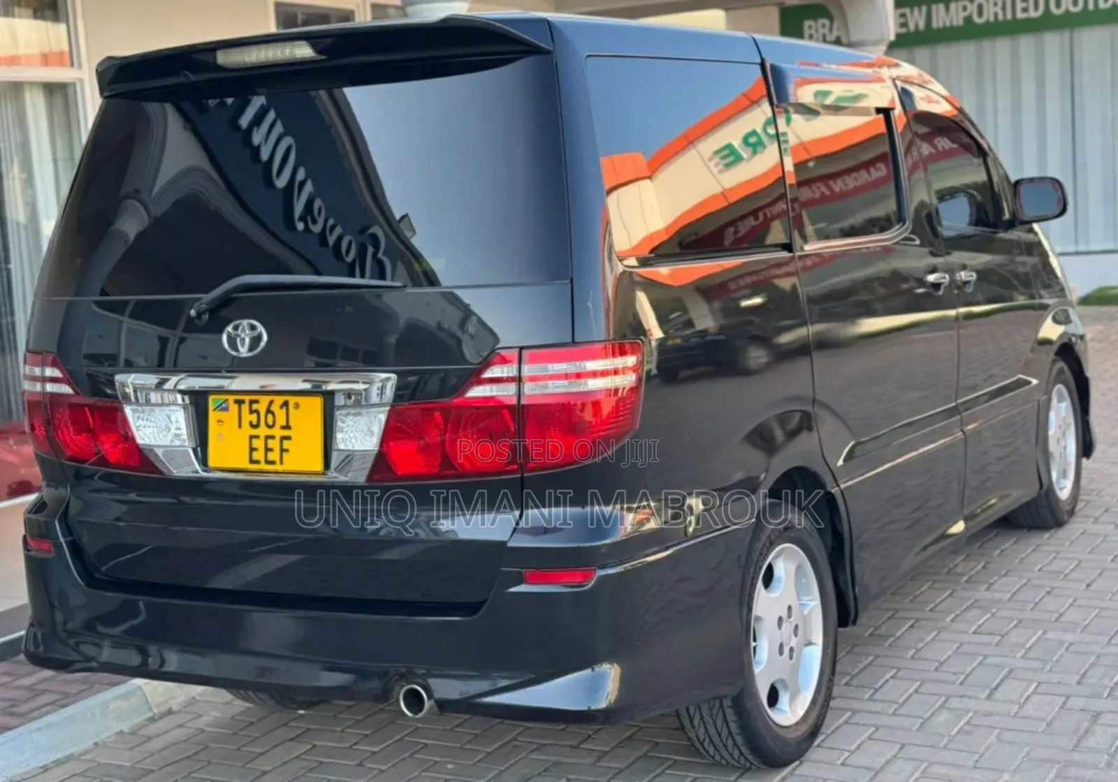 Toyota Alphard 2007 Black