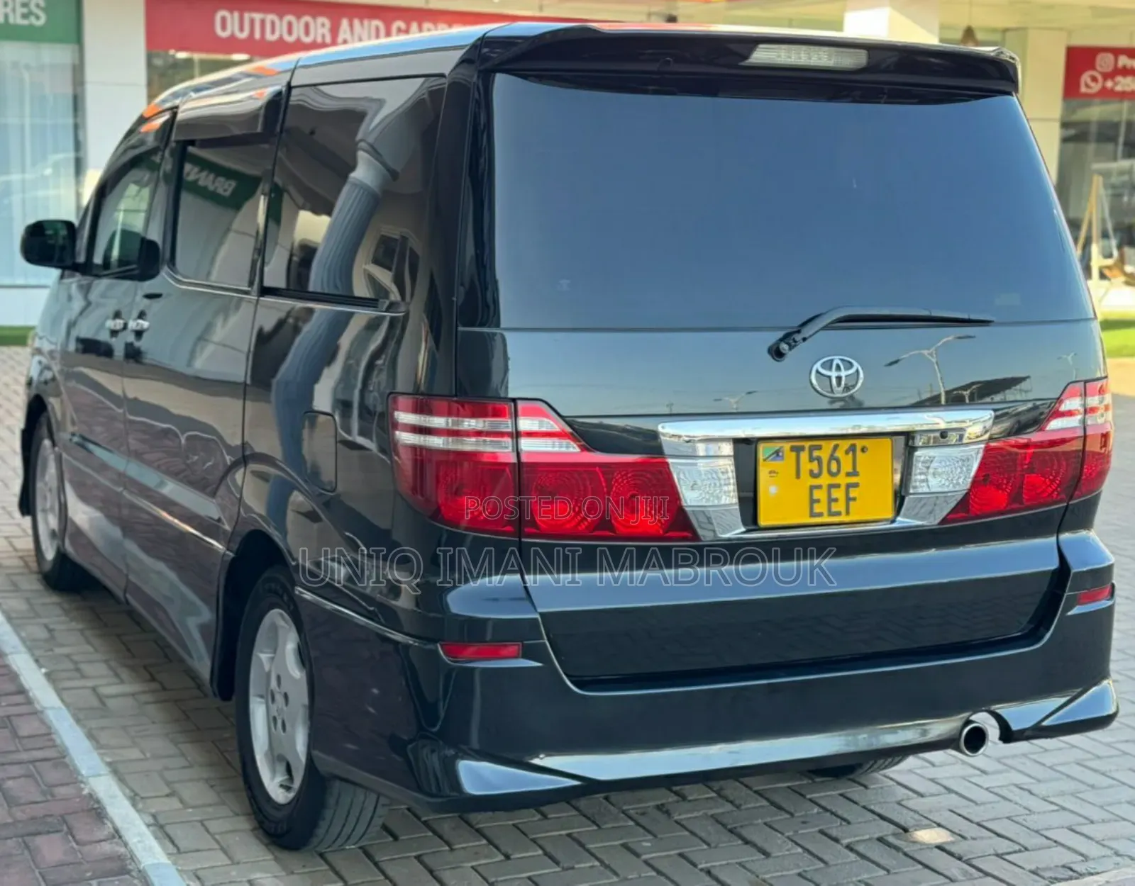 Toyota Alphard 2007 Black