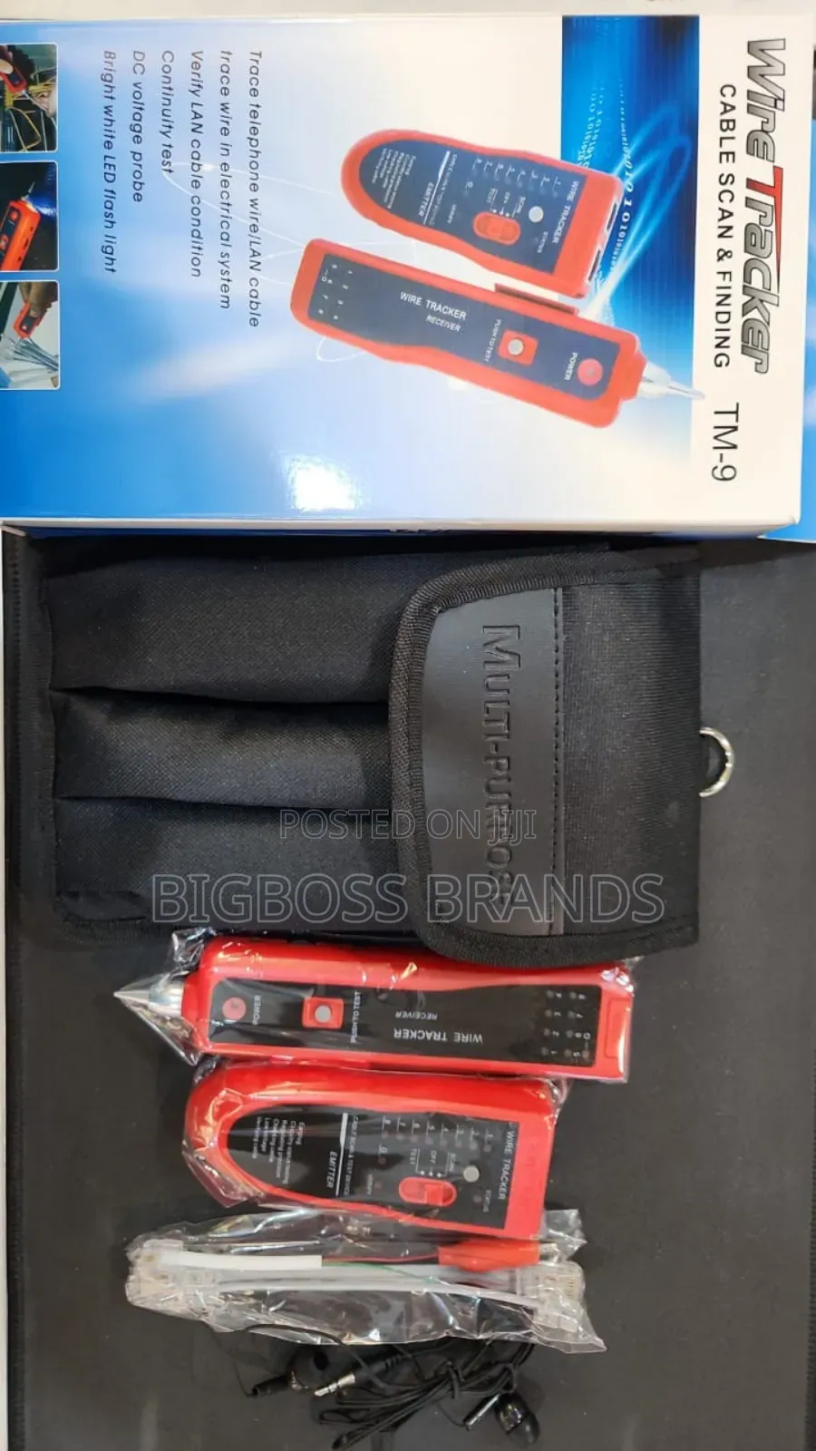 Wire Tracker Cable Scan and Finding Tm-9