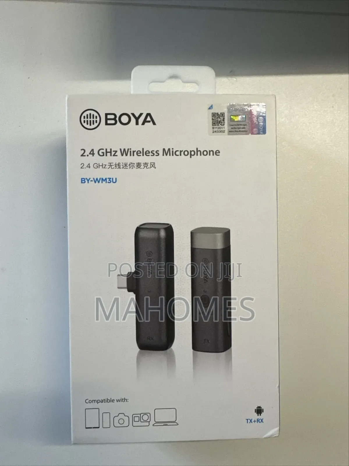 Boya by-Wm3d 2.4ghz Wireless Microphone