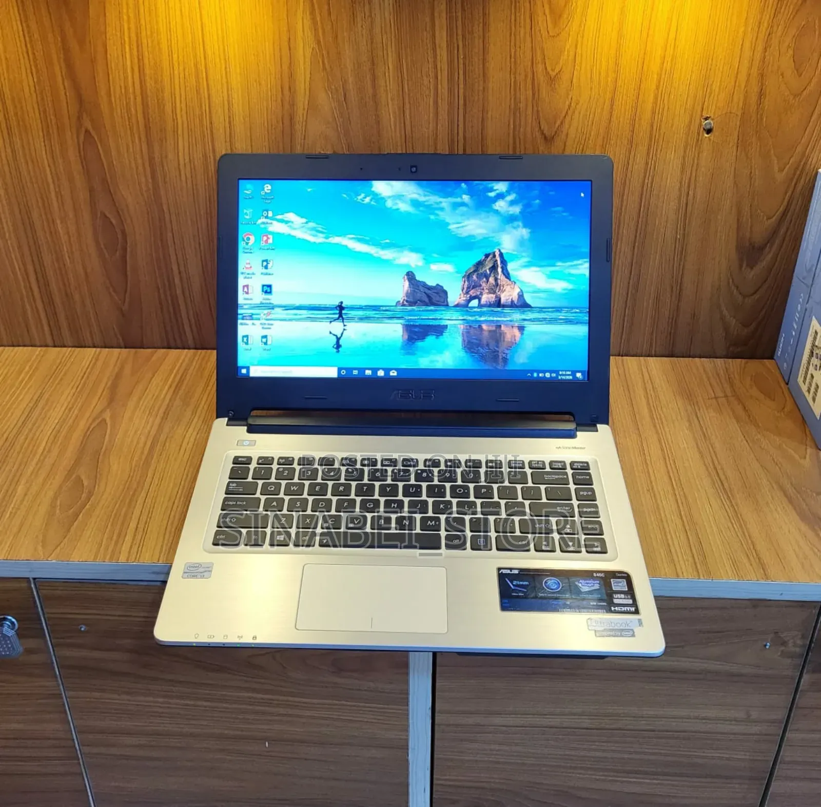 Laptop Asus ASUSPRO P2440UA 8GB Intel Core i3 HDD 500GB