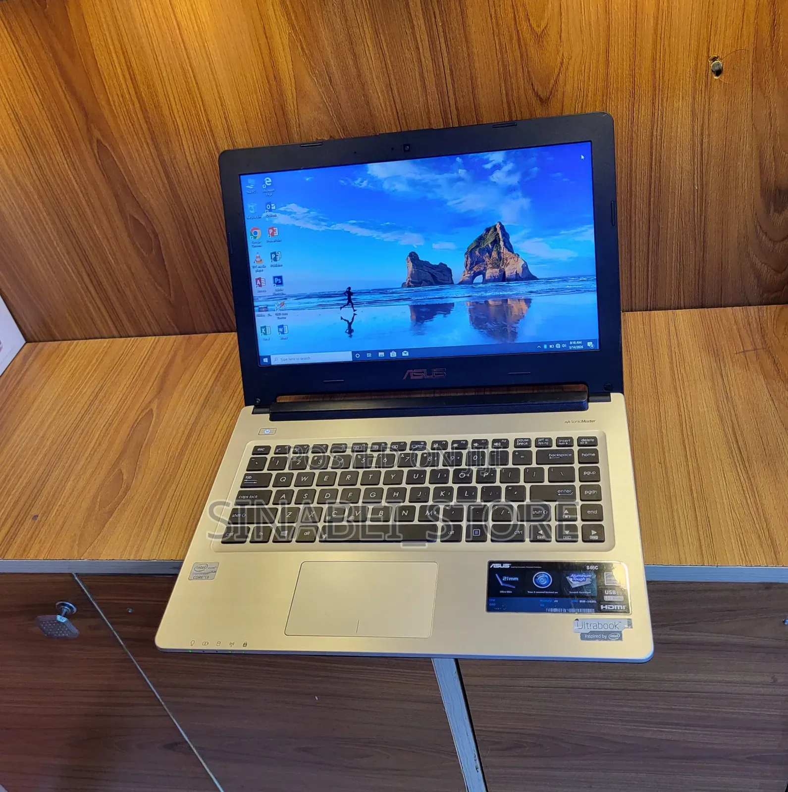 Laptop Asus ASUSPRO P2440UA 8GB Intel Core i3 HDD 500GB