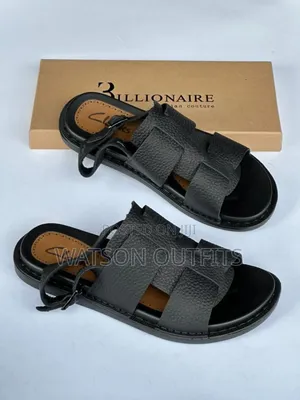 Men's Leather Sandals Clarks Brand Fully Leathered Materials Quality