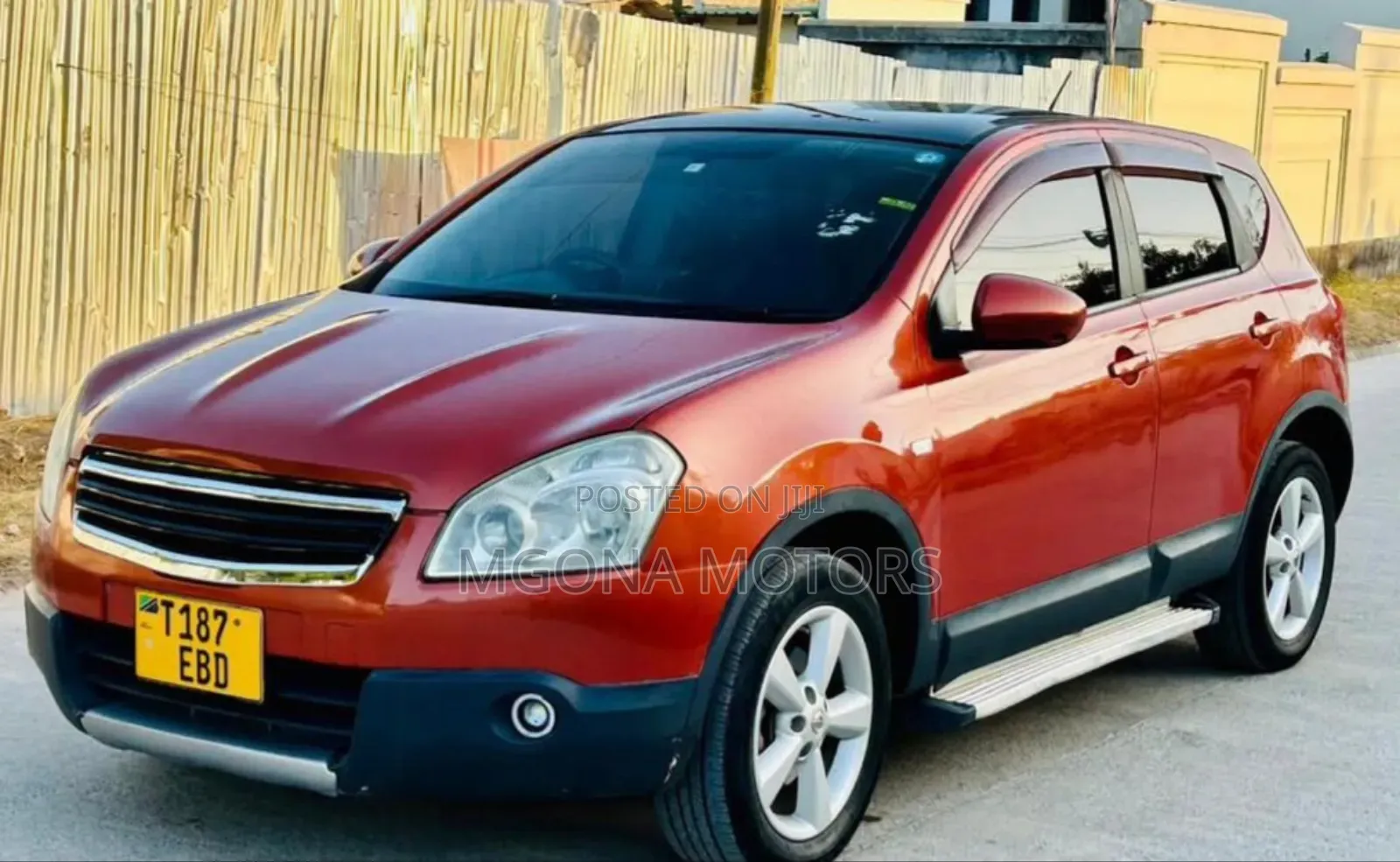 Nissan Dualis 2008 Red