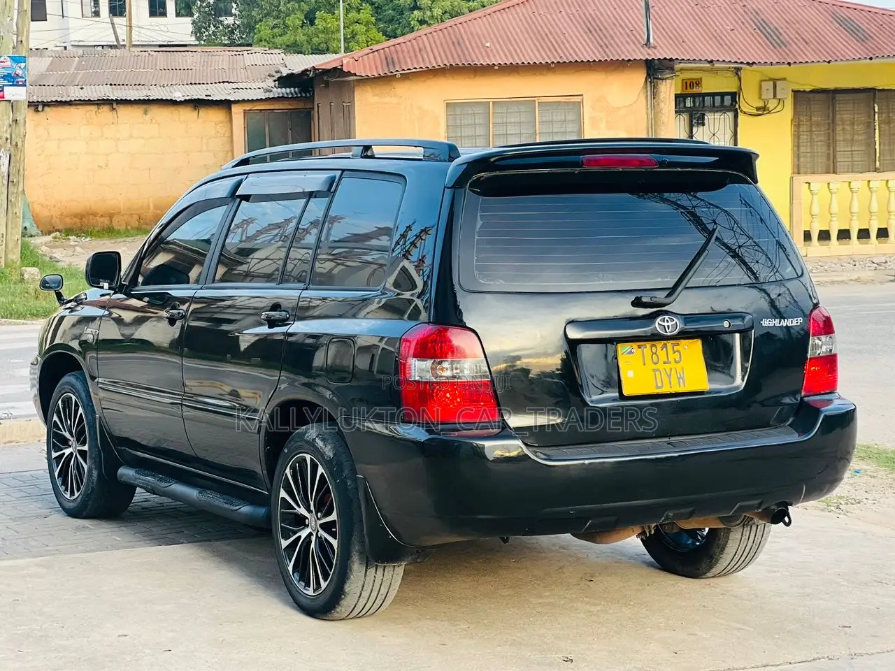 Toyota Kluger 2006 Black