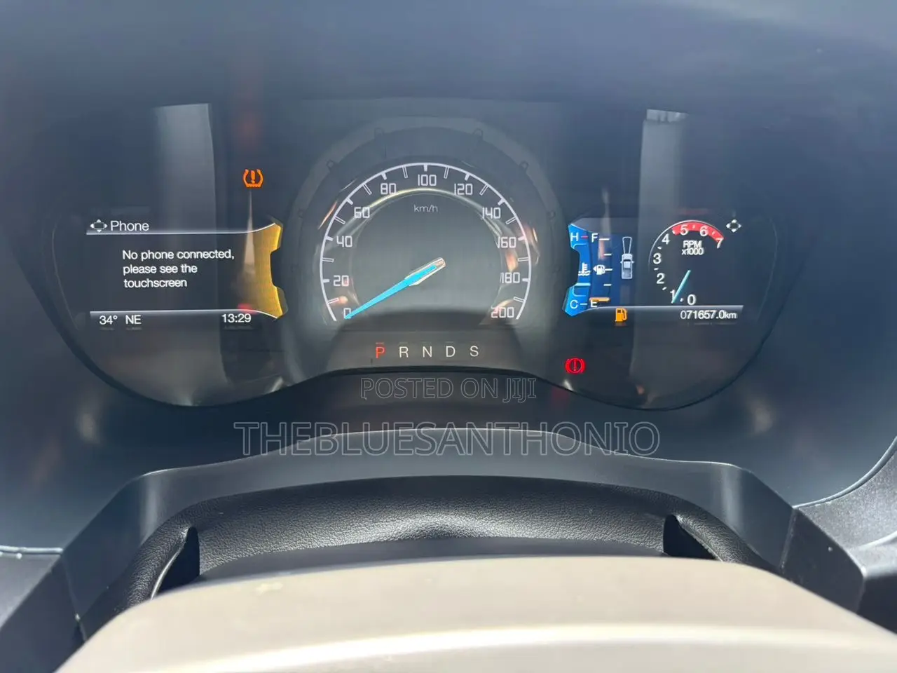 Ford Ranger 2019 Orange