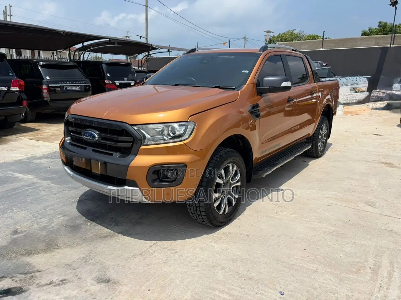 Ford Ranger 2019 Orange