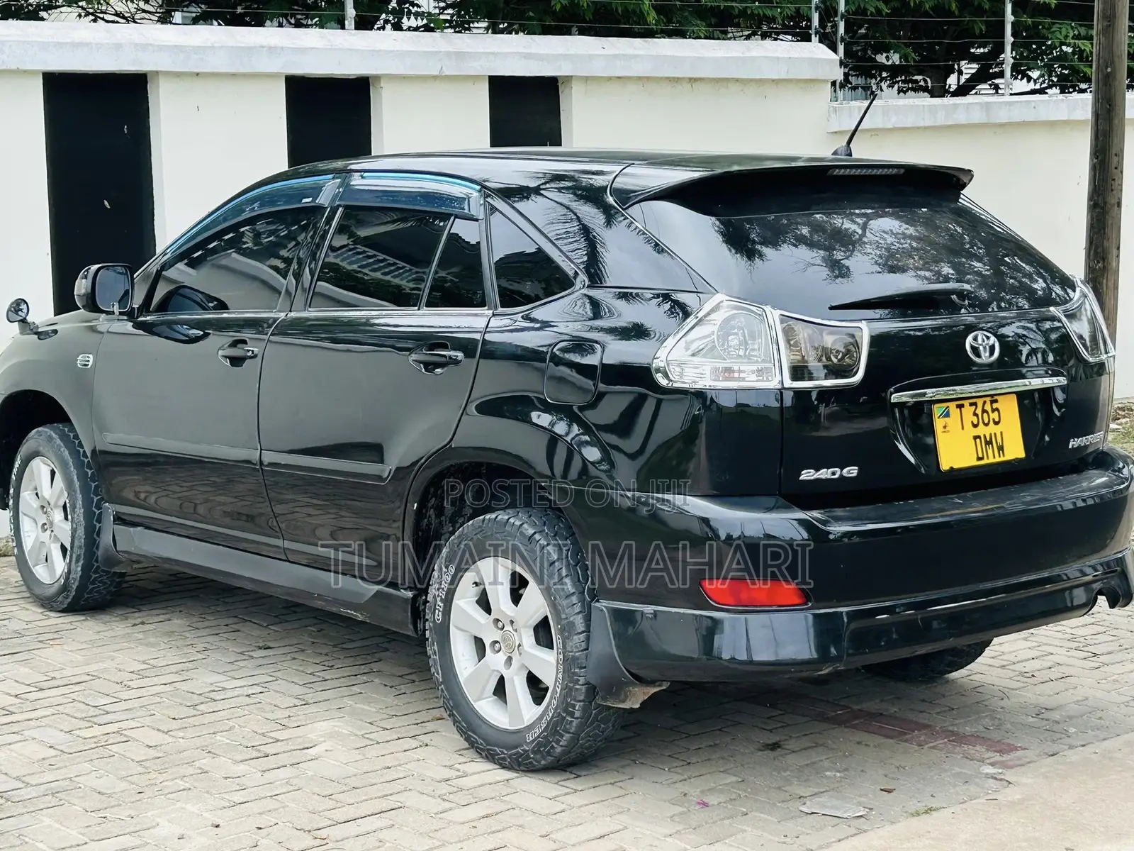 Toyota Harrier 2007 Black