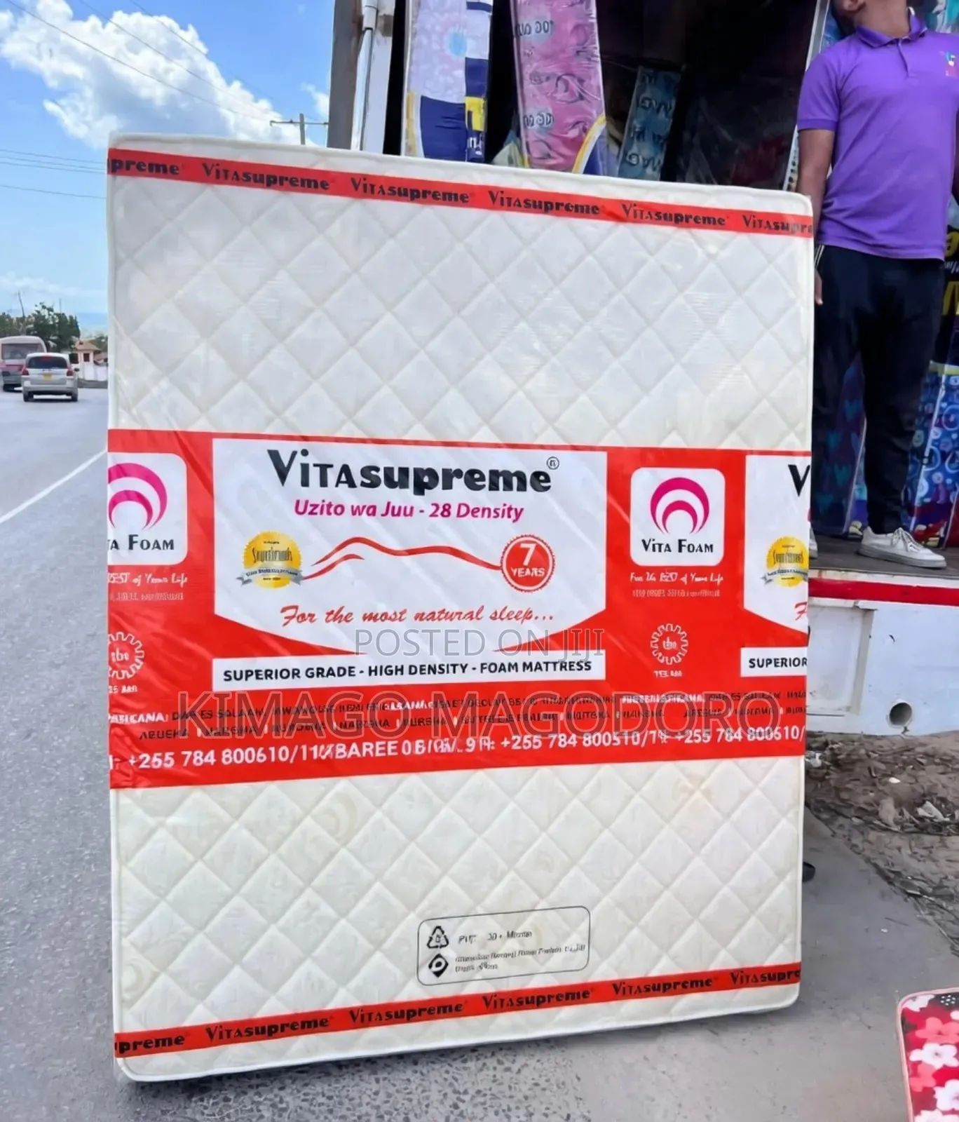 5*6*8 Vitasupreme Godoro Foam Mattress Highest Density 28