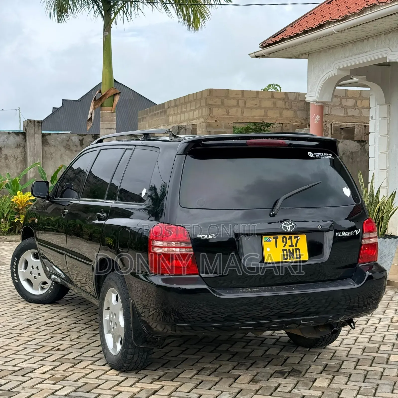 Toyota Kluger 2002 Black