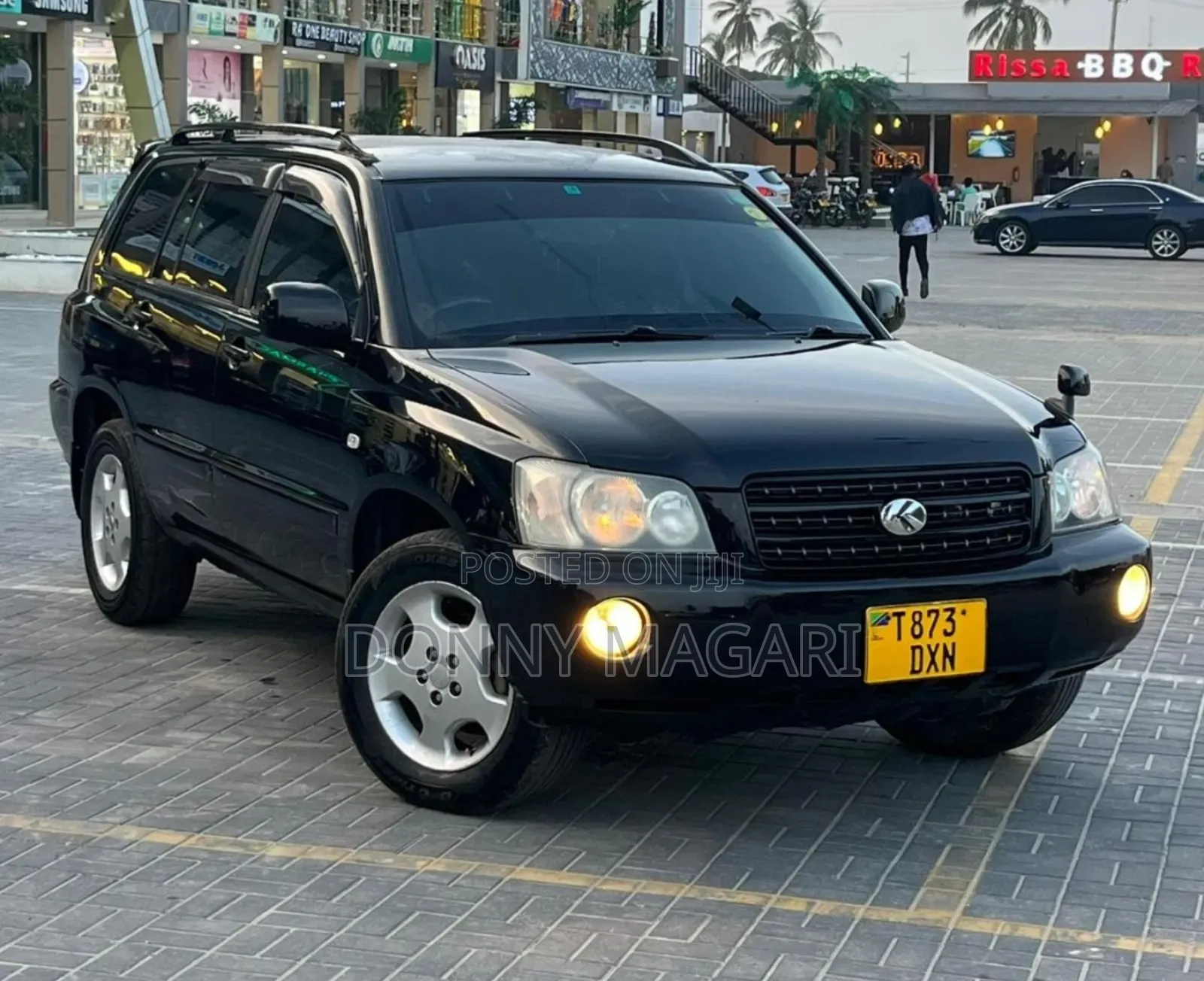 Toyota Kluger 2003 Black