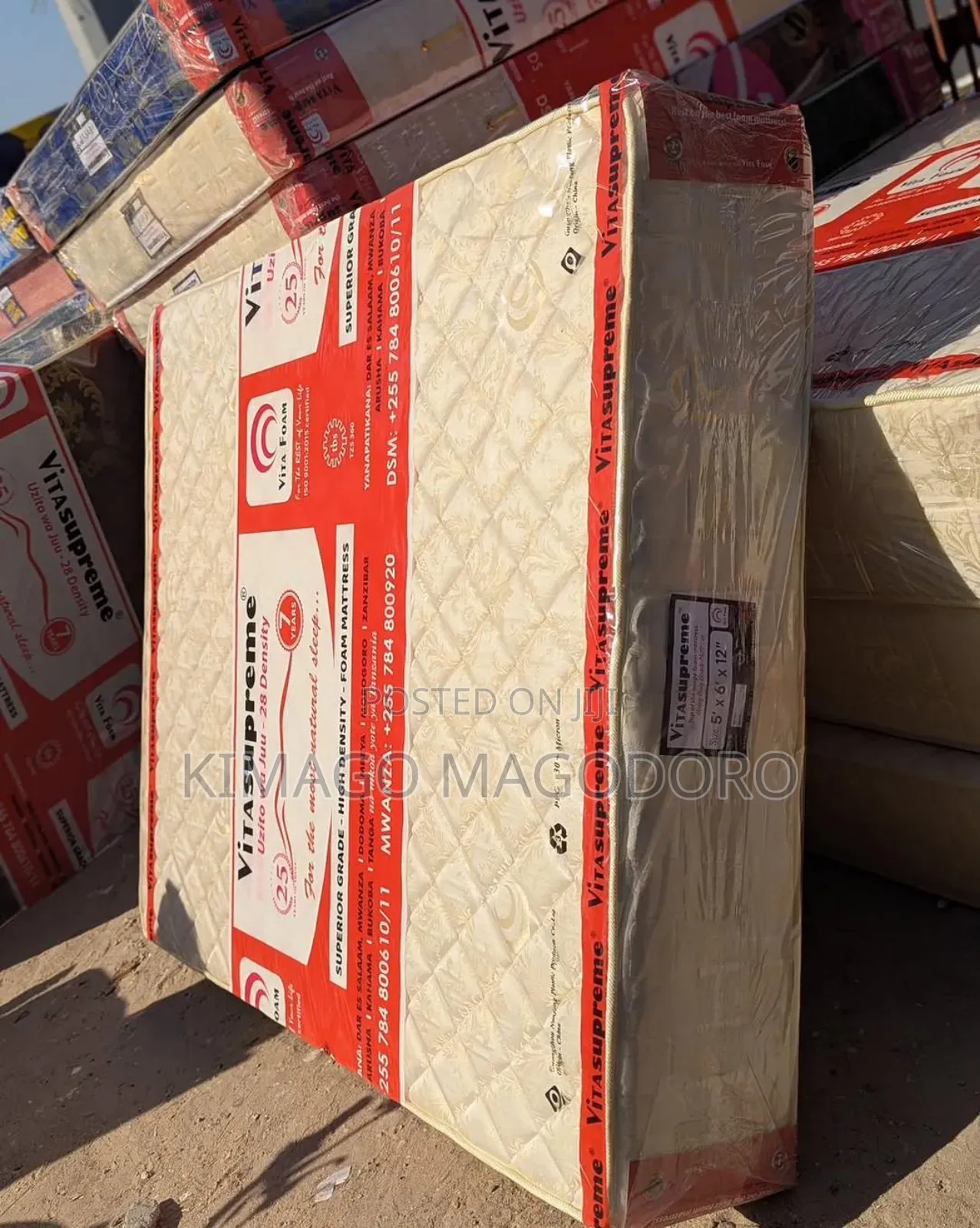 Godoro Foam Vitasupreme 5x6x12 Premium Density Mattress