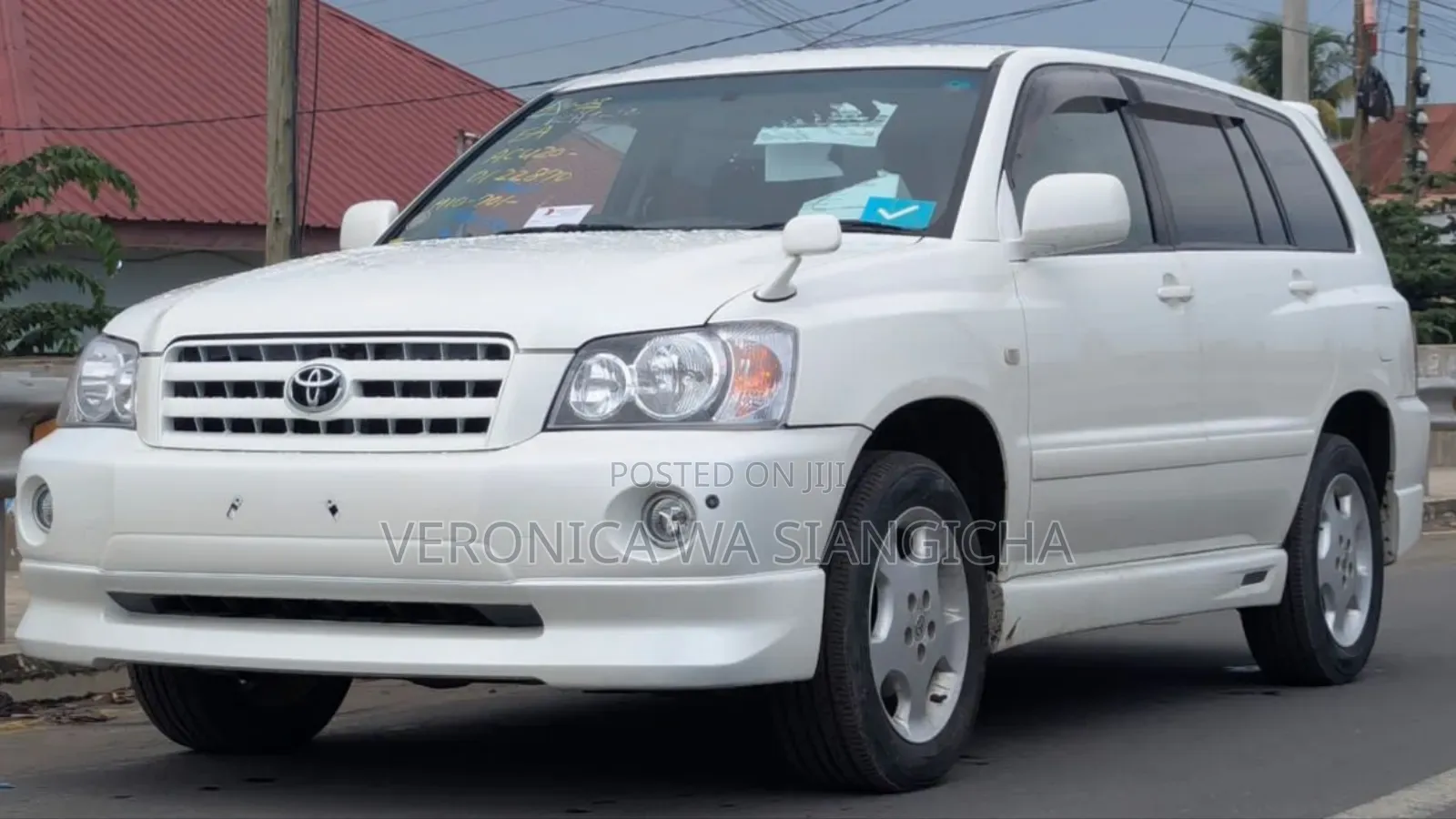 Toyota Kluger 2005 White