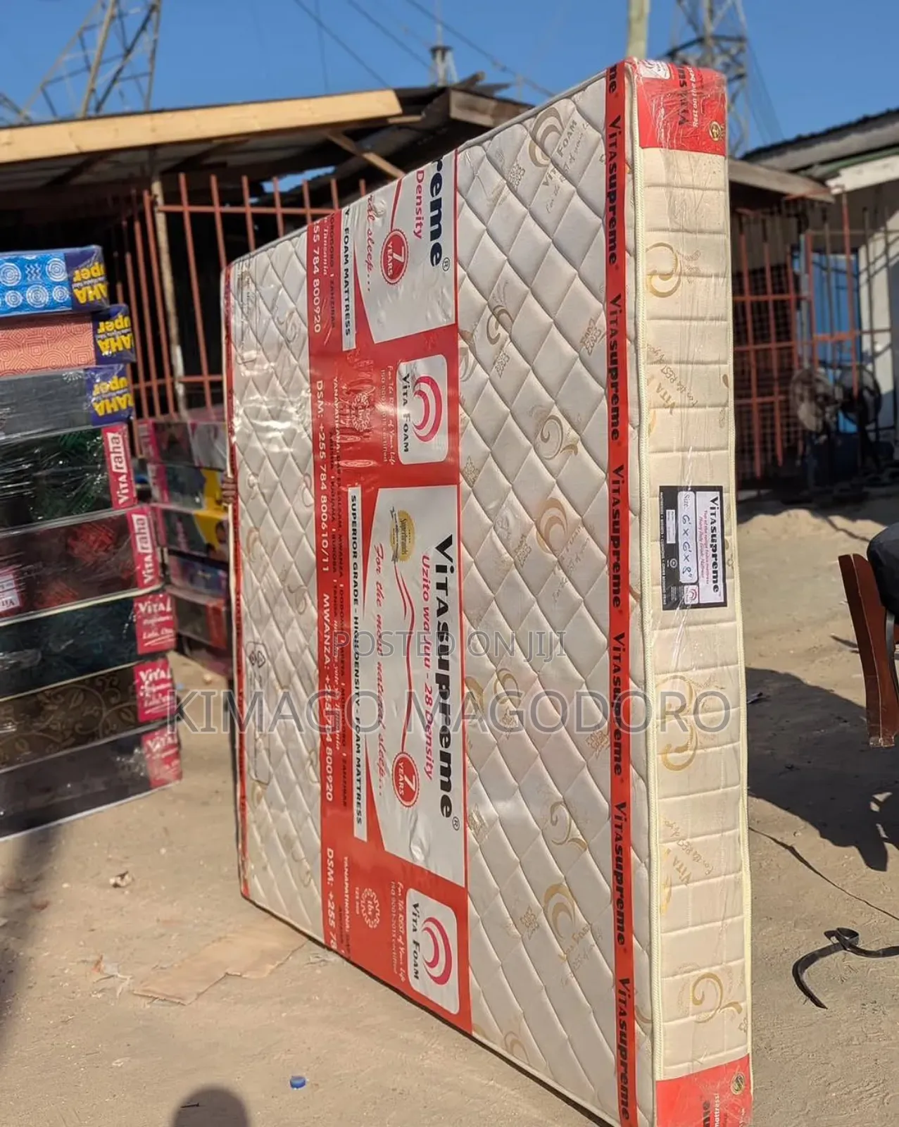 Vitasupreme Mattress 6*6*12 Available Warranty 7 Years