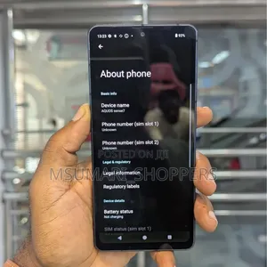 Sharp Aquos sense7 128 GB Black