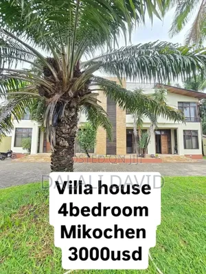 Furnished 4bdrm Villa in Mikocheni Kairuki for rent