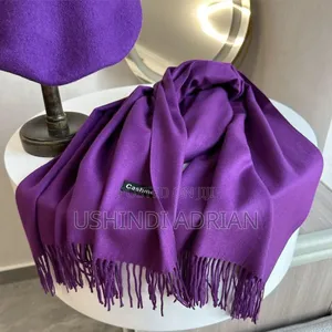 Beret Cashmere Scarf Set
