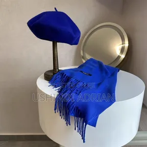 Beret Cashmere Scarf Set