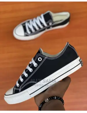 Converse Maroon Black